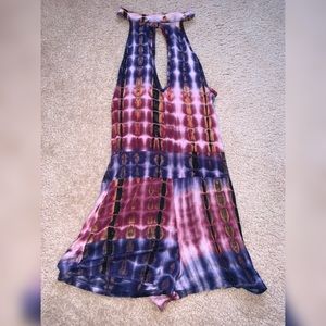 Tie dye romper S